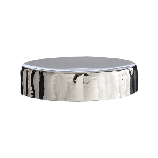 Hammered Bathroom Nickel Finish Soap Dish