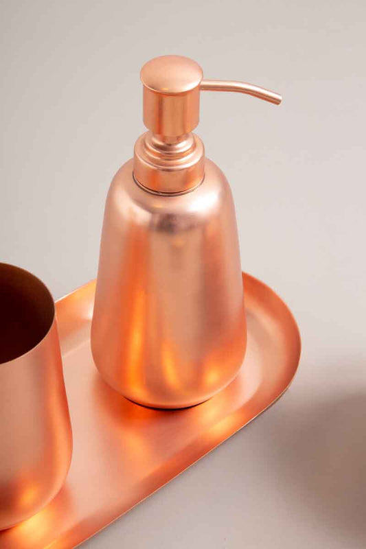 Madison Shine Copper Finish Lotion Dispenser