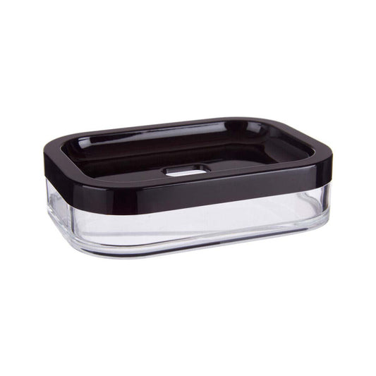Ando Black Acrylic Soap Dish