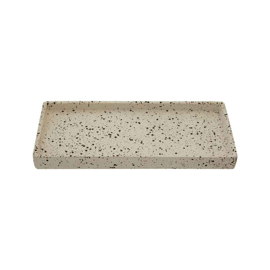 Mozie Concrete Speckled Tray