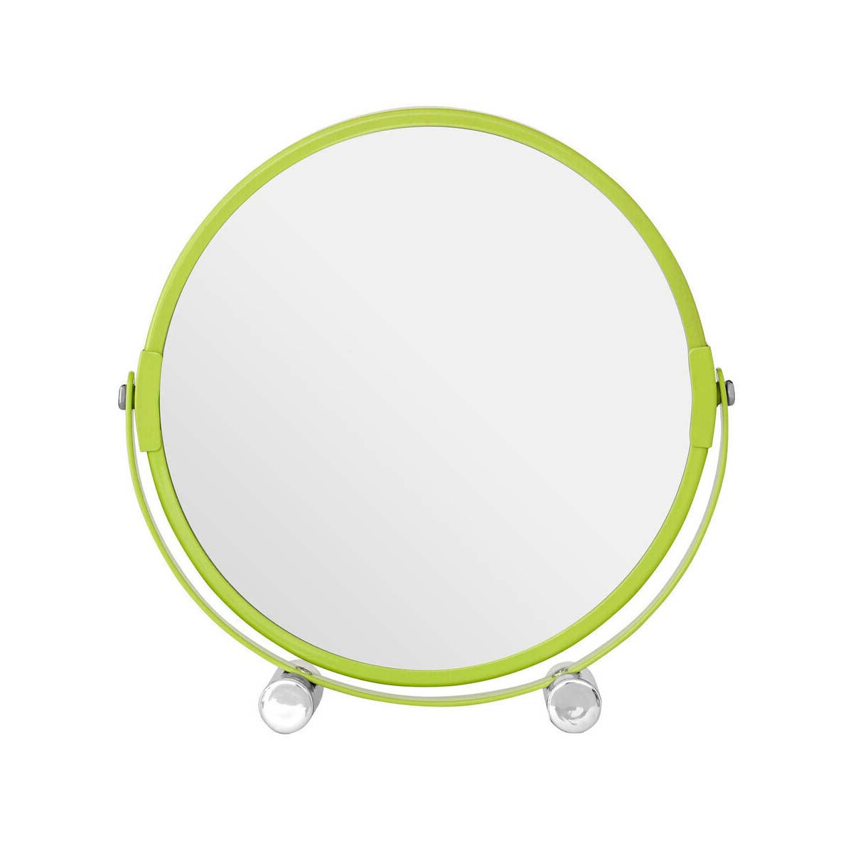 Mison Lime Green Shaving Mirror With Feet