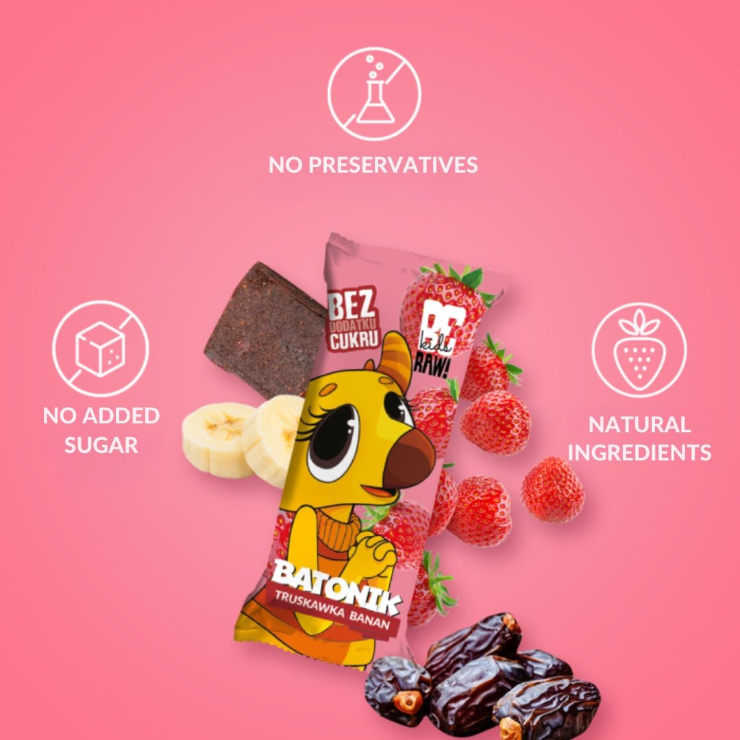Kids Strawberry-Banana Bar 25g