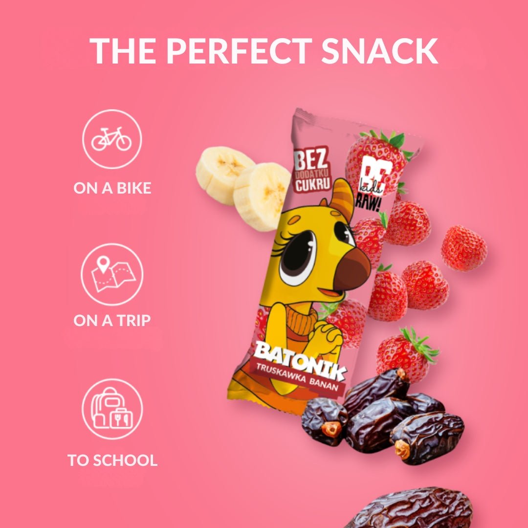 16x Kids Strawberry-Banana Bar 25g