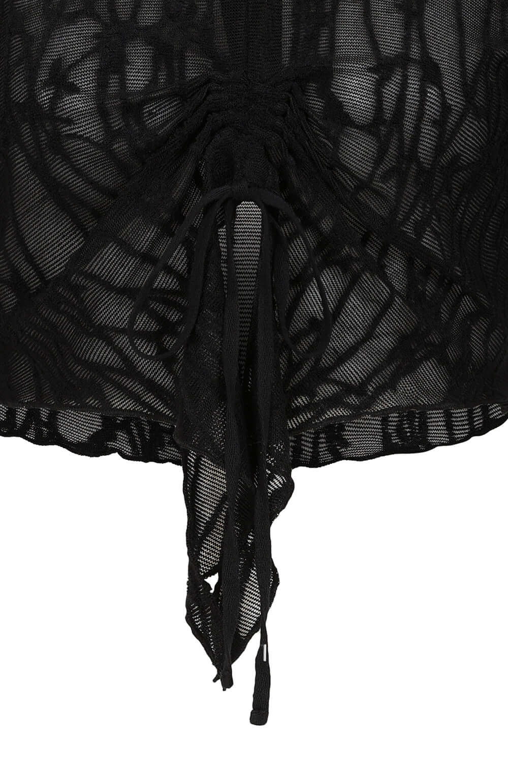 Banned Apparel Seraphina Mesh Top Black
