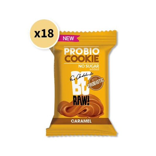18x Probio Cookie Caramel 18g