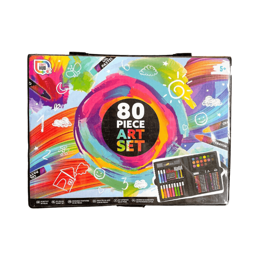Wholesale 80 Piece Art Set - (Case of 12)