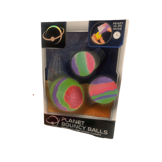 Wholesale Make Your Own Crystal Planet Bouncy Balls - (Case of 12)