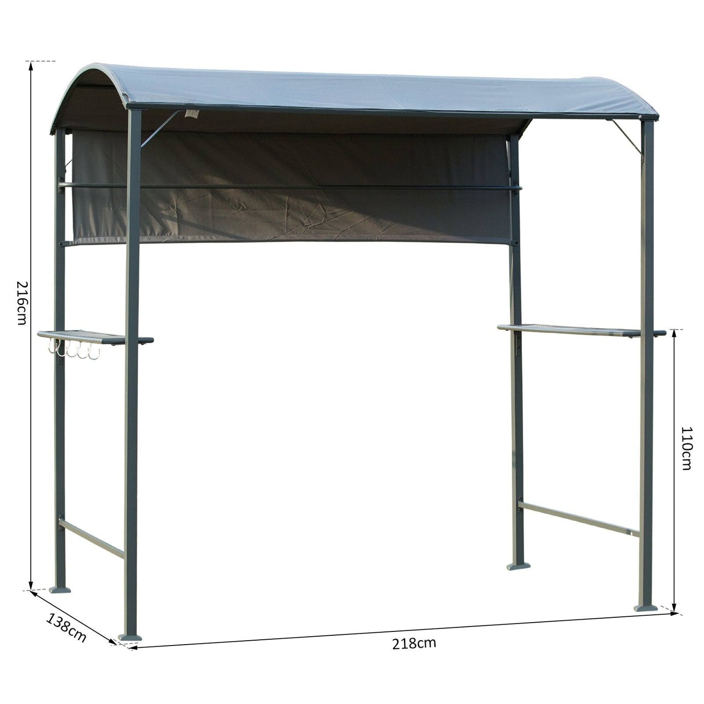 2.2 x 1.4m BBQ Shelter