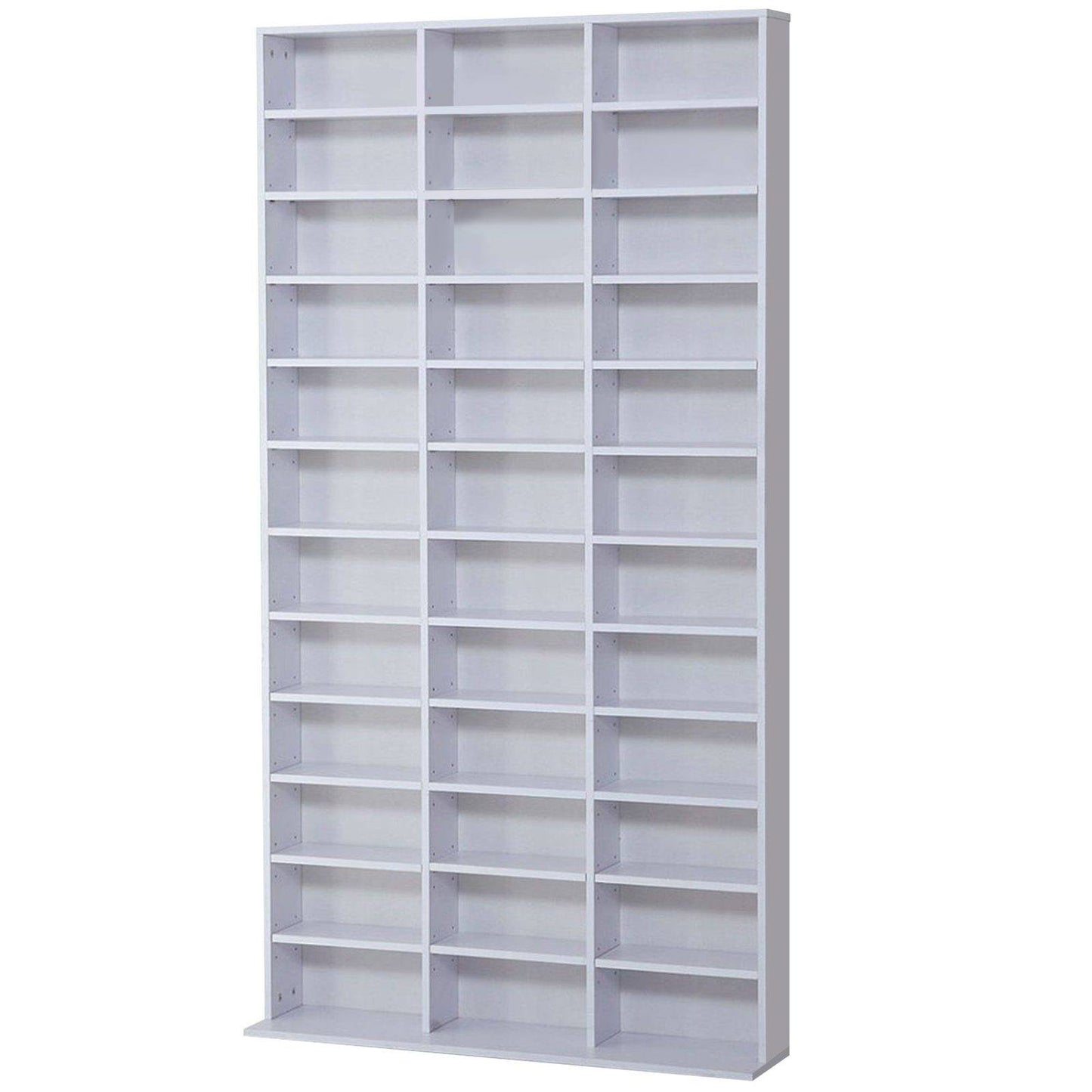 Homcom 33 Adjustable Compartment Storage Unit - White