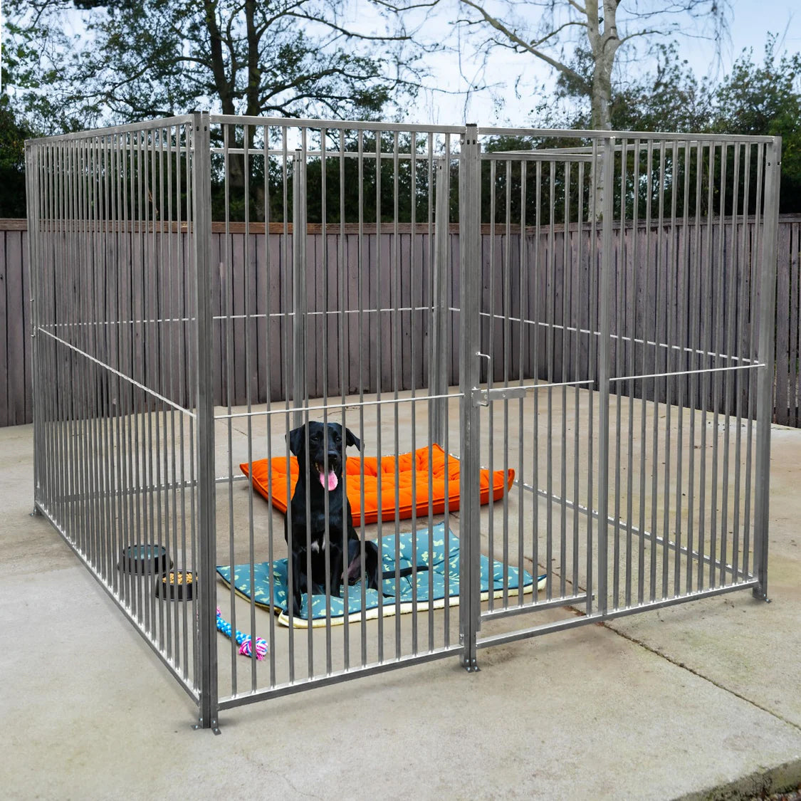 1.5m Dog Run Panel 5cm Bar Spacing