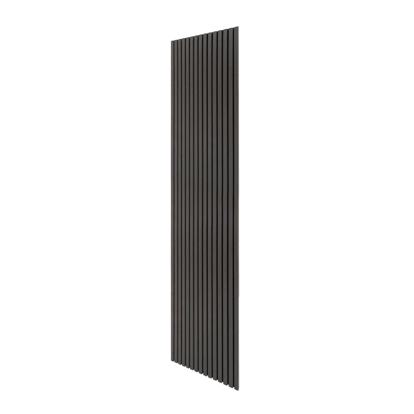 Acoustic Slat Wall Panels x 2 Anthracite Grey