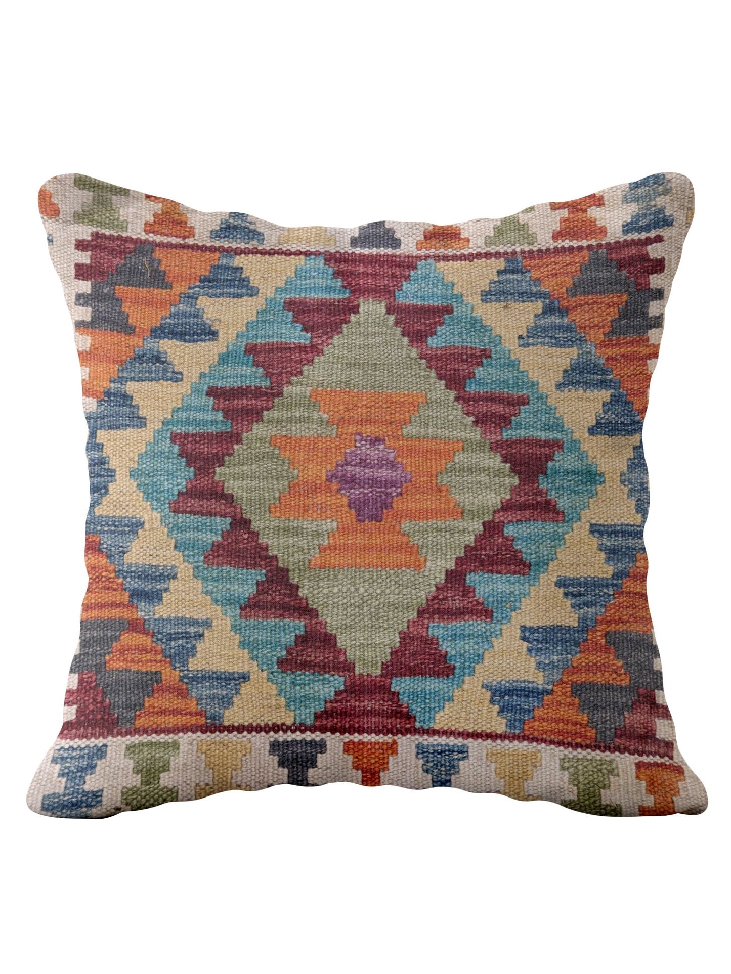 Afghan Kilim Cushion Cover - 45 x 45 cm