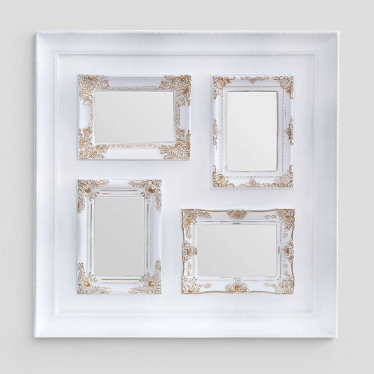 Maren Vintage Style White & Gold 4 Photo