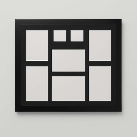 Maren Black Multi Photo Frame