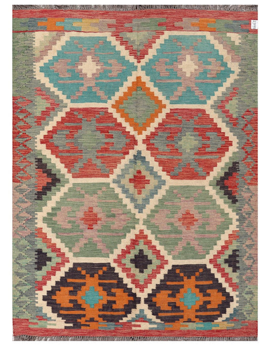 Maimana Afghanistan Kilim Rug - 215 x157 cm