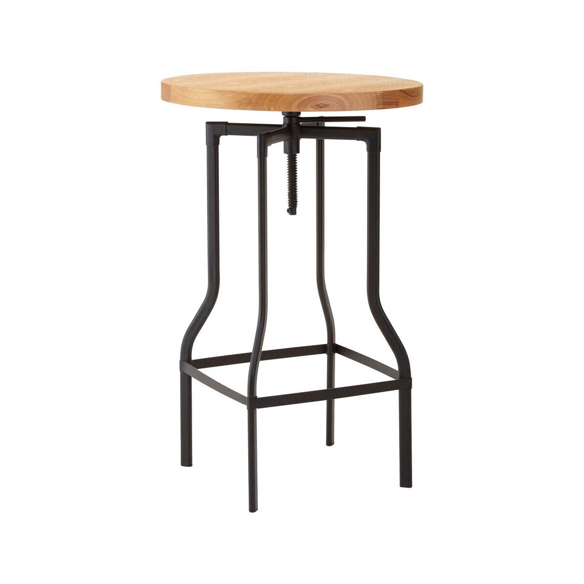 New Foundry Ash Veneer Bar Table