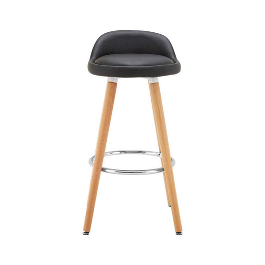 Normann Black Bar Stool