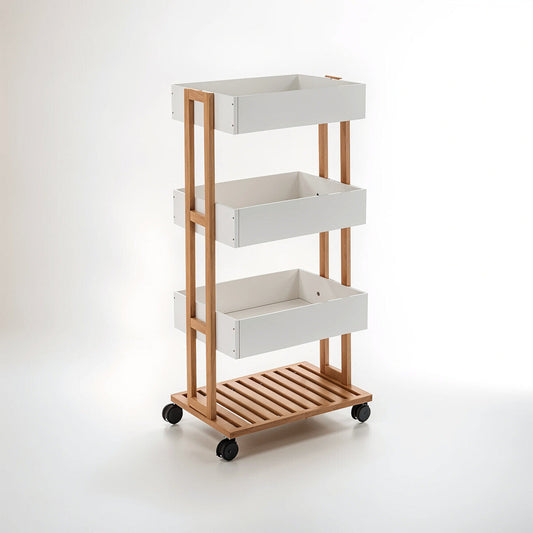 Nostra 4 Tier Storage Trolley