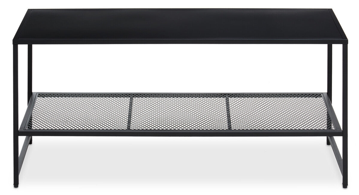Acero Black Metal Coffee Table