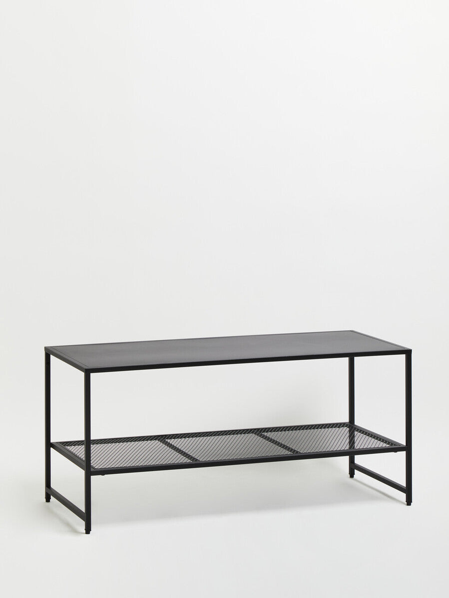 Acero Black Metal Coffee Table