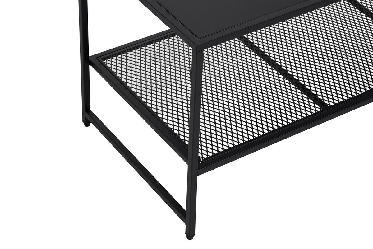 Acero Black Metal Coffee Table