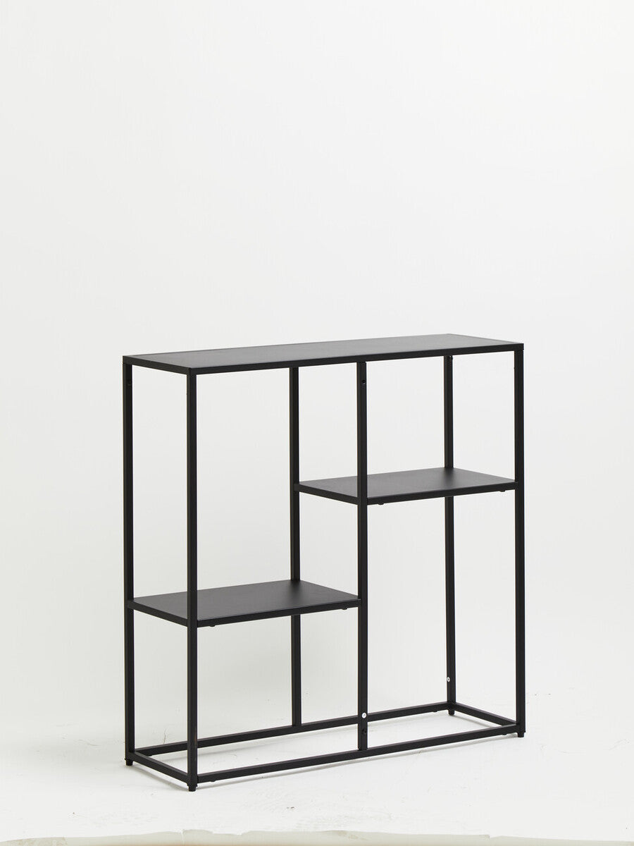 Acero Black Metal Multi Shelf Unit