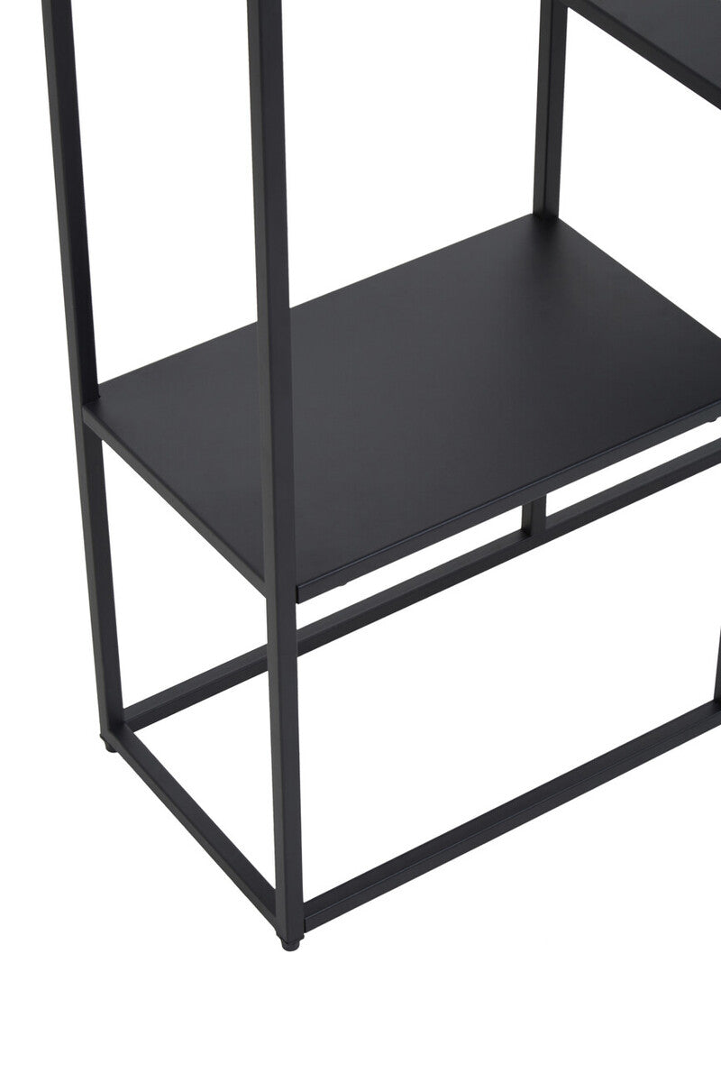Acero Black Metal Multi Shelf Unit