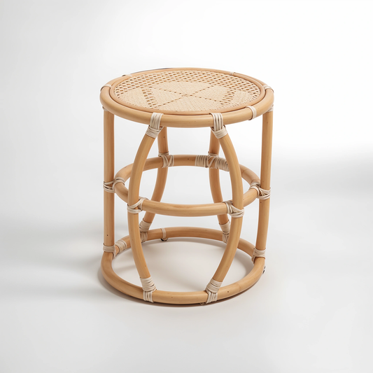 Mataram Small Natural Rattan Table