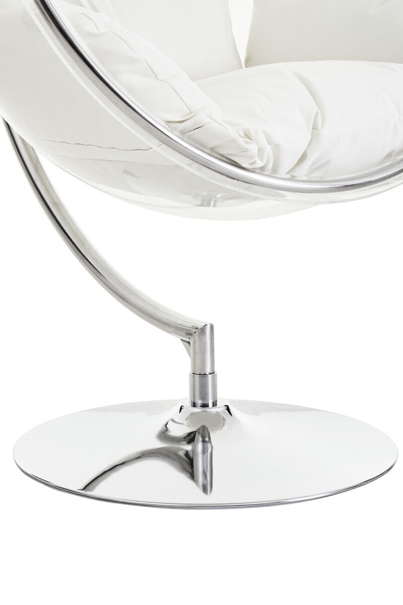 Goa Hanging Chair With Cream Cushions