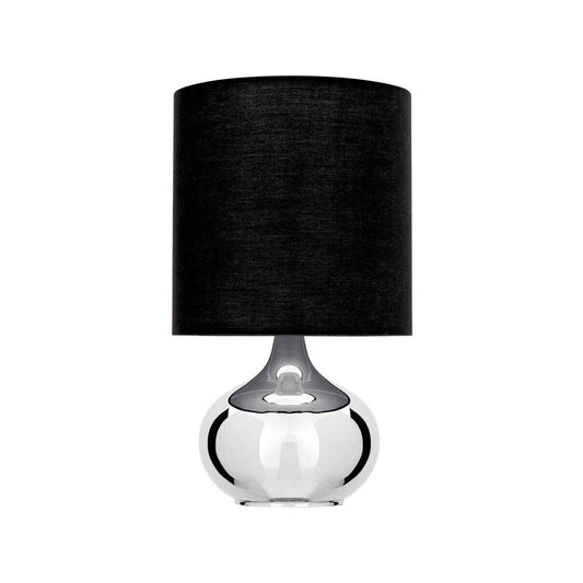 Niko Black Fabric Shade Table Lamp