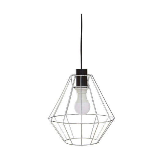 Wyra Chrome Cage Pendant Light