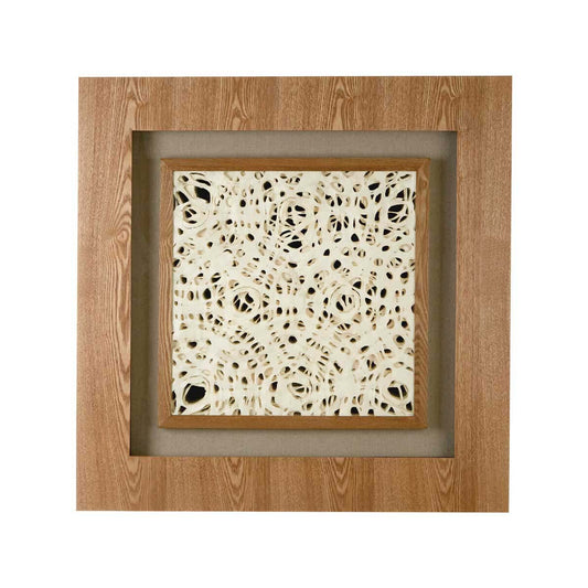 Nason Framed Lattice Design Wall Art