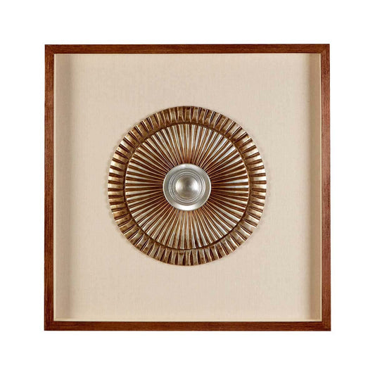 Nason Two Tone Framed Bronze Wall Art