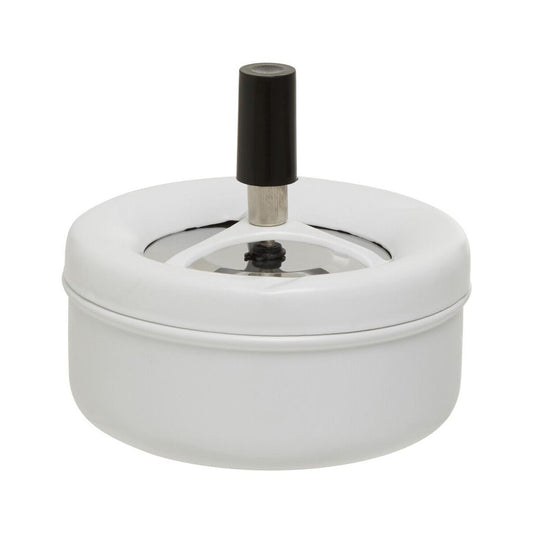 Matte White Medium Spinning Ashtray