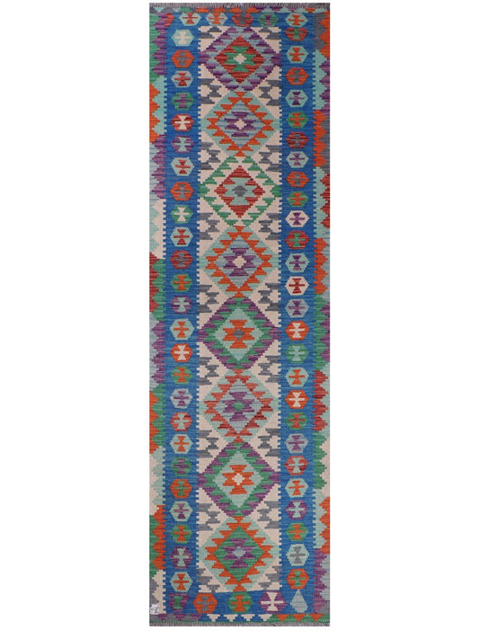 Maimana Afghanistan Kilim Runner - 300 x 87 cm