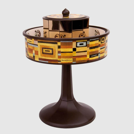Hemisferium  Mini Praxinoscope Vienne Carrées - Brown Base
