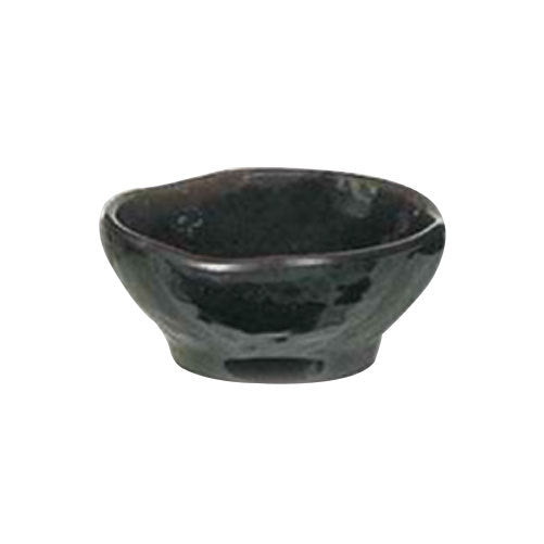 Tenmoku Melamine Wave Rice Bowl 14oz - Dozen