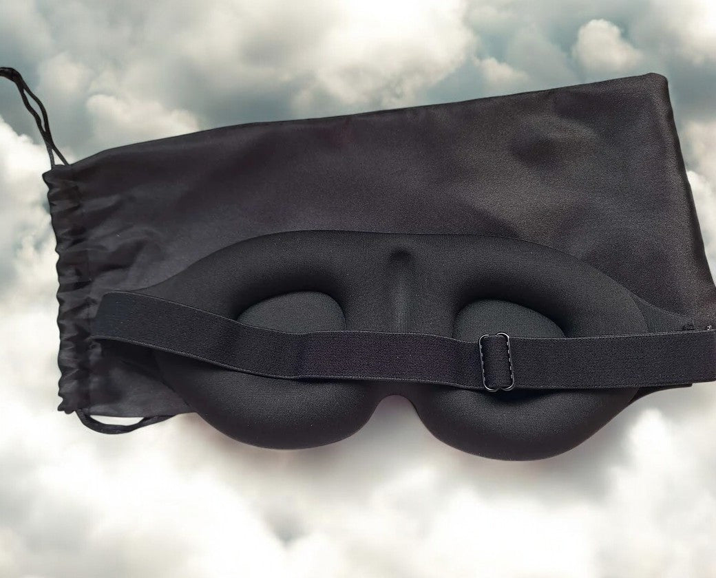 3D Contoured Sleep Mask – Safe for Lashes