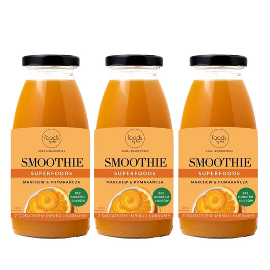 3x Smoothie Carrot & Orange 250ml
