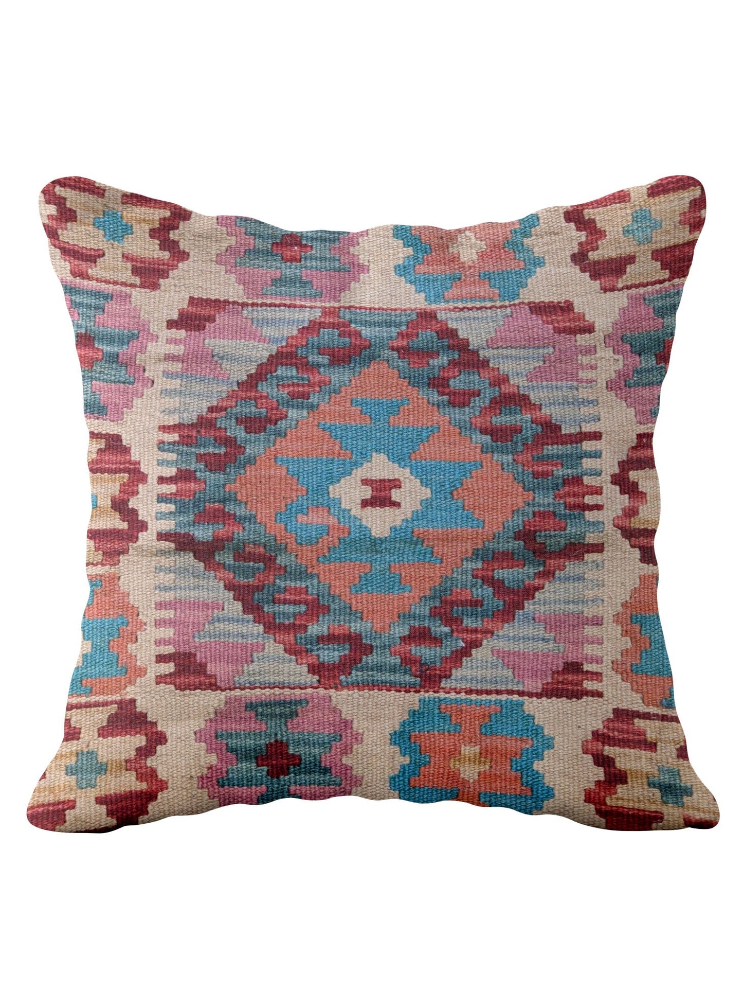 Afghan Kilim Cushion Cover - 45 x 45 cm