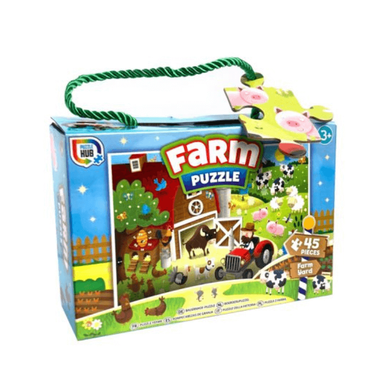 Wholesale 45 Piece Farm Jigsaw - (Case of 12)