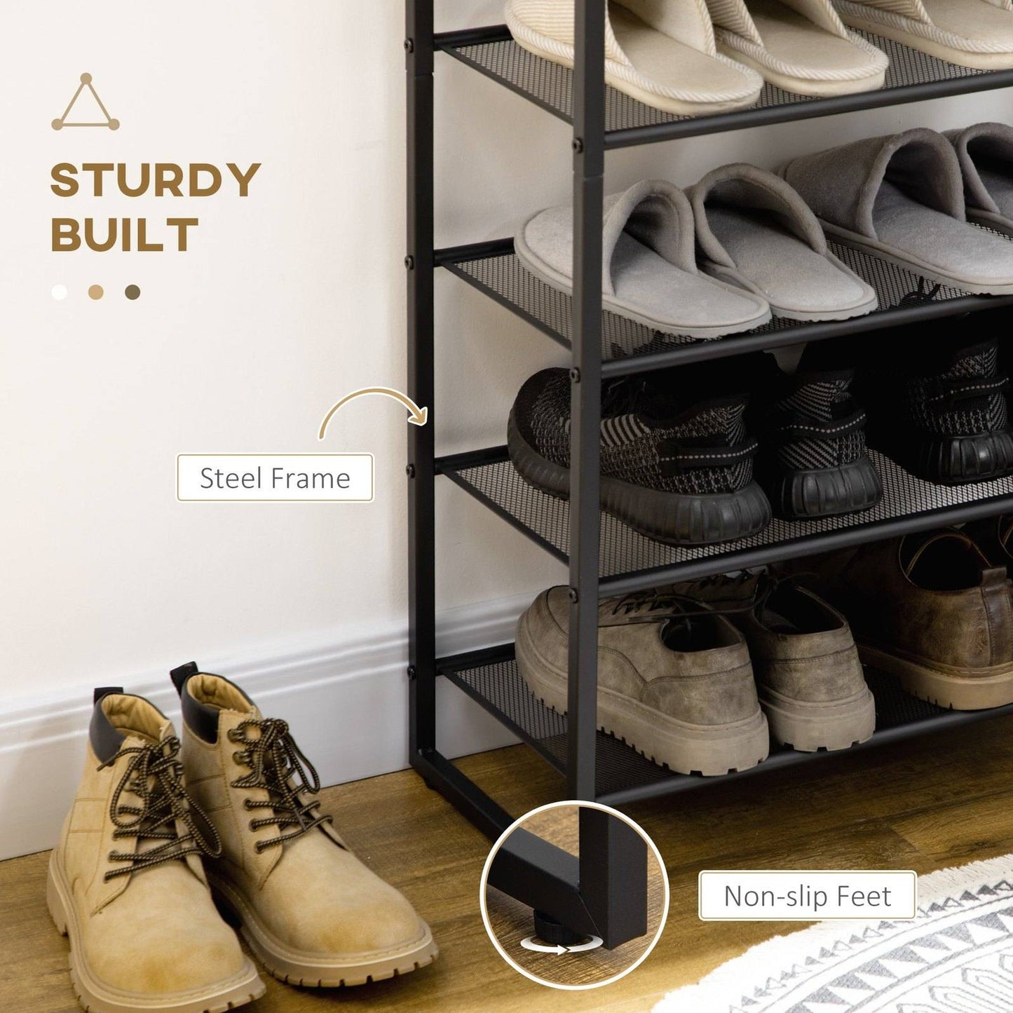 8-Tier Shoe Rack
