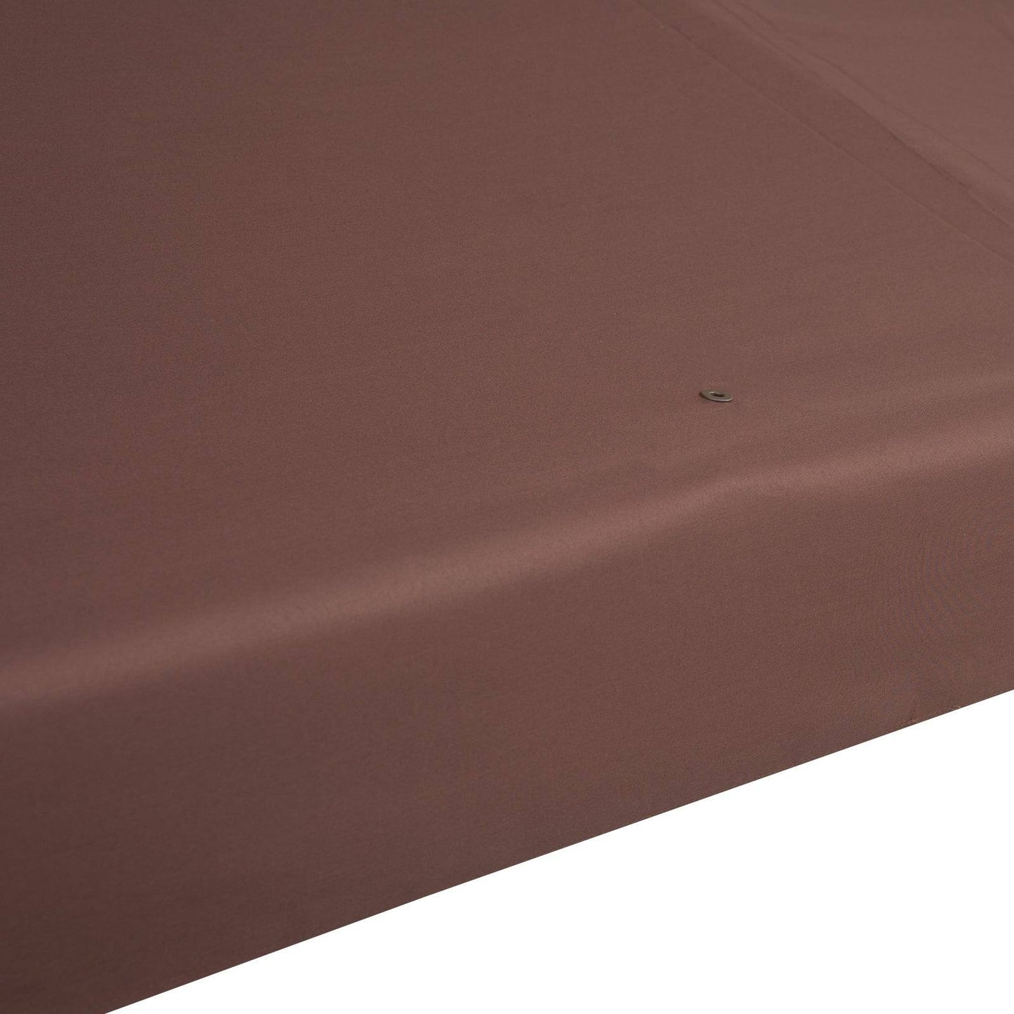 3x3 m Double-Tier Canopy Top Replacement-Coffee