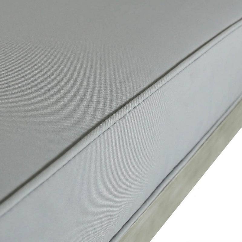 Eco Garden Furniture Set by Wensum - 4 Seats Grey Cushions