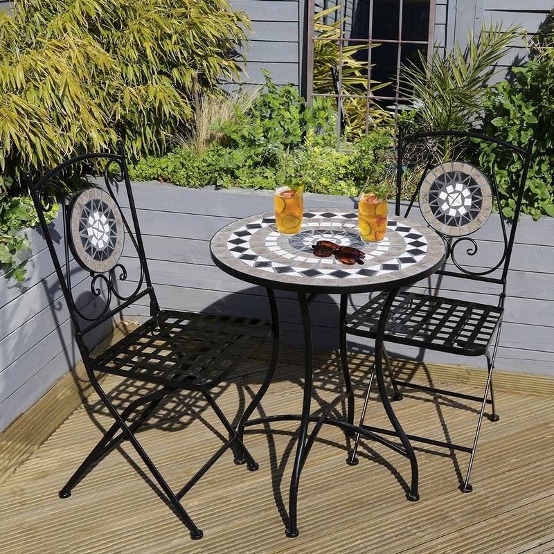 Deco Garden Bistro Set by Wensum - 2 Seat