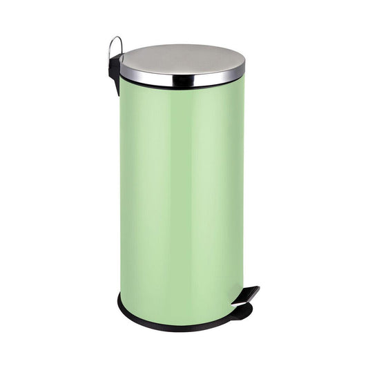 Miller 30Ltr Pale Green Pedal Bin