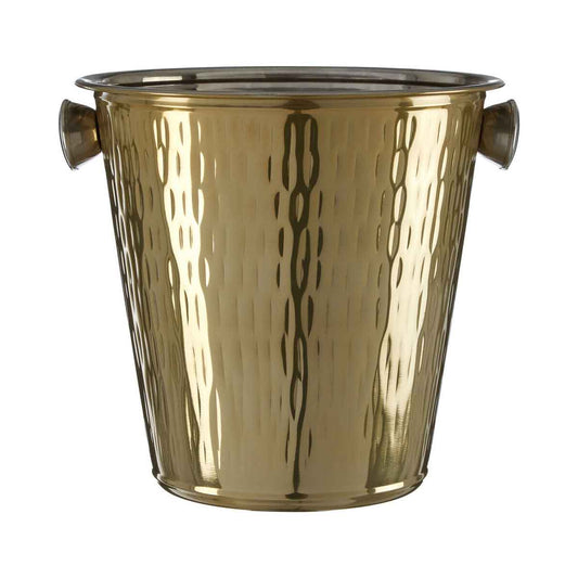 Mixology Champagne Bucket in Brass Finish