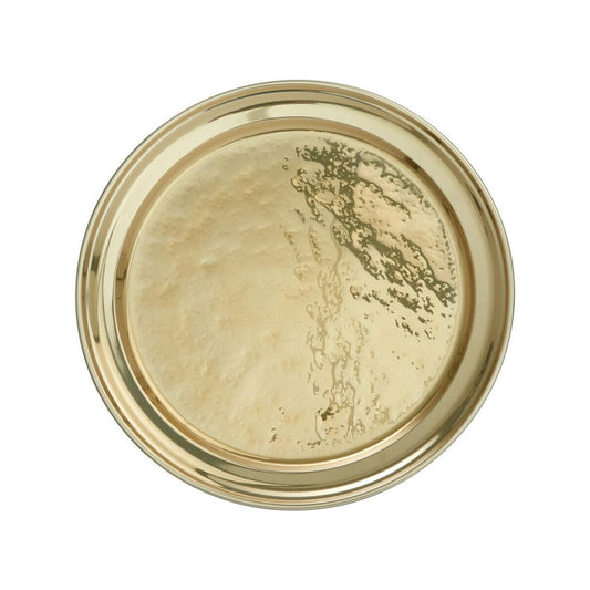 Miressa Small Serving Plate in Stainless Steel