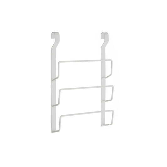 Sorello White Iron Hanging Pan Lid Rack