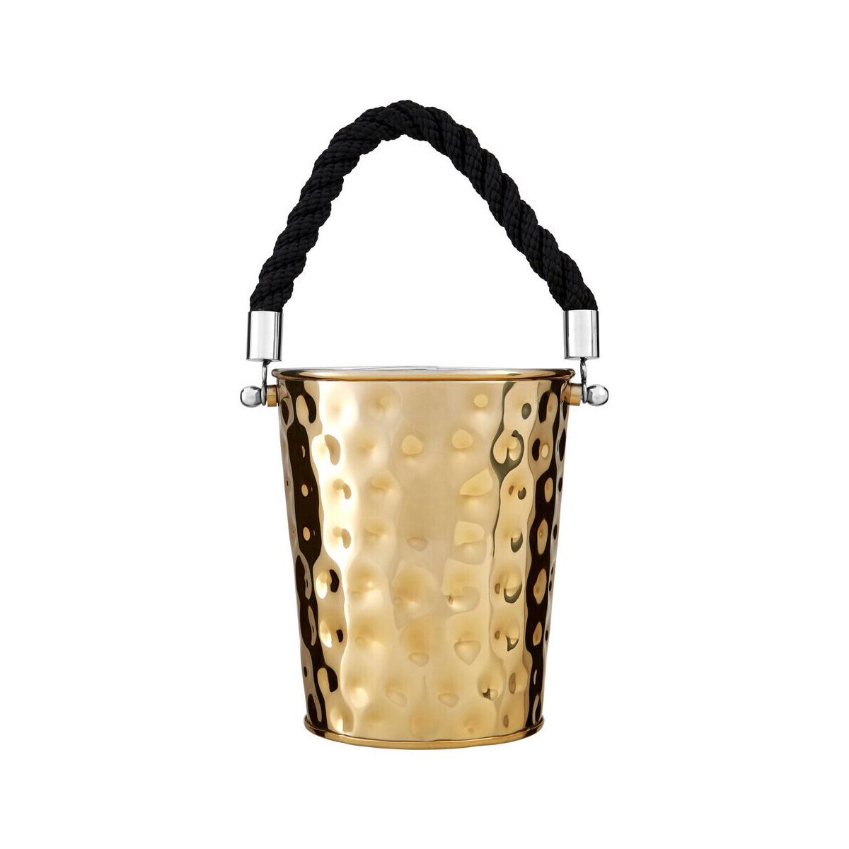 Miressa Small Gold Finish Party Bucket